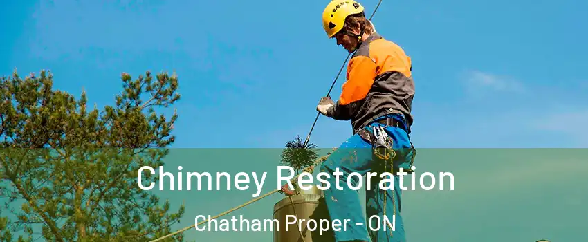  Chimney Restoration Chatham Proper - ON