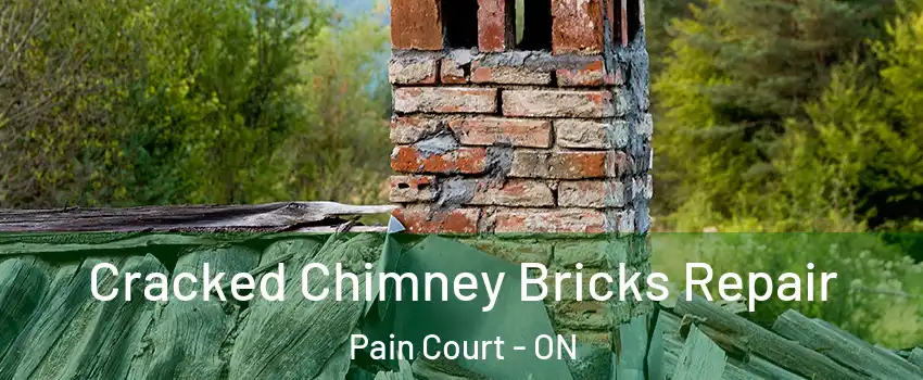  Cracked Chimney Bricks Repair Pain Court - ON