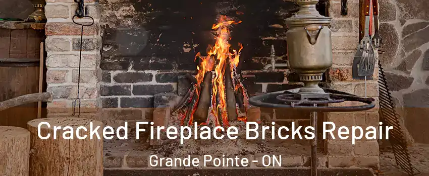 Cracked Fireplace Bricks Repair Grande Pointe - ON
