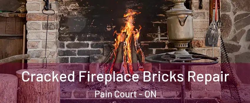  Cracked Fireplace Bricks Repair Pain Court - ON