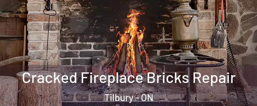  Cracked Fireplace Bricks Repair Tilbury - ON