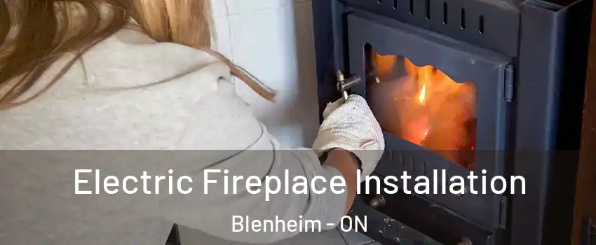  Electric Fireplace Installation Blenheim - ON