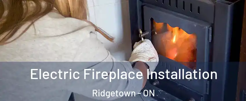  Electric Fireplace Installation Ridgetown - ON