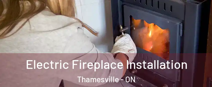  Electric Fireplace Installation Thamesville - ON