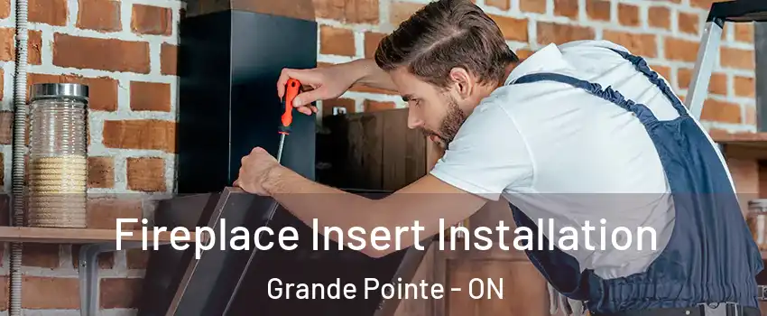  Fireplace Insert Installation Grande Pointe - ON