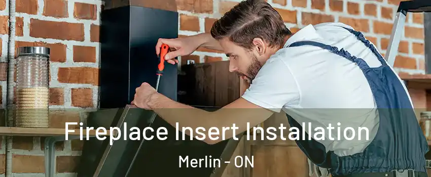  Fireplace Insert Installation Merlin - ON