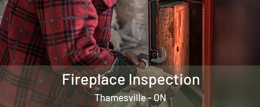  Fireplace Inspection Thamesville - ON