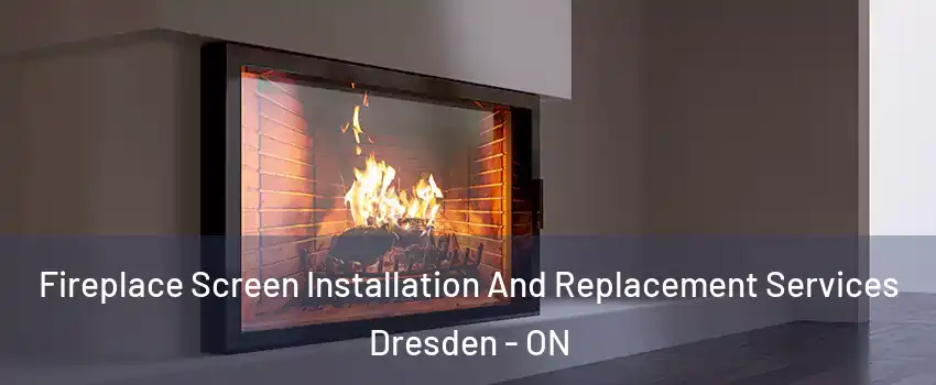 Fireplace Screen Installation And Replacement Services Dresden - ON