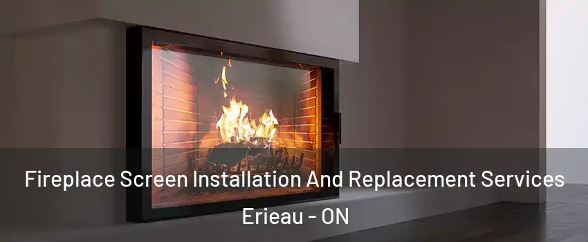 Fireplace Screen Installation And Replacement Services Erieau - ON