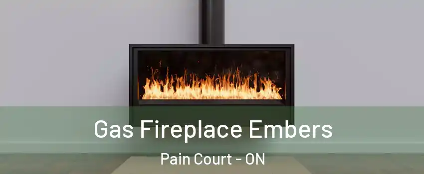  Gas Fireplace Embers Pain Court - ON