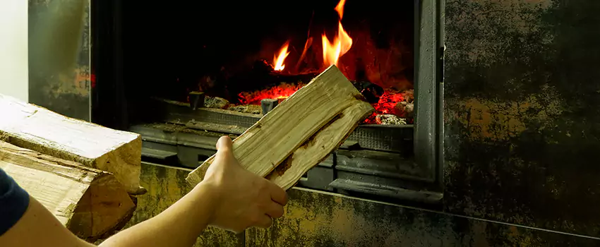 Wood Stove Heat Resistant Wall Repair in Chatham, Ontario