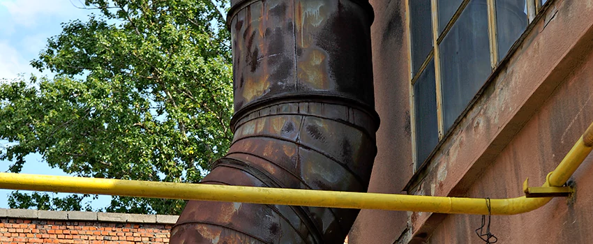 Lightning Protection Installation System for Industrial Chimneys in Chatham, Ontario