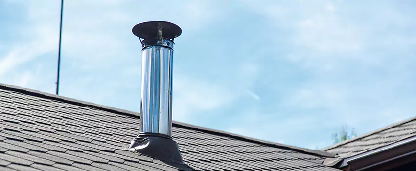 Outdoor Metal Chimney Installation in Chatham, Ontario