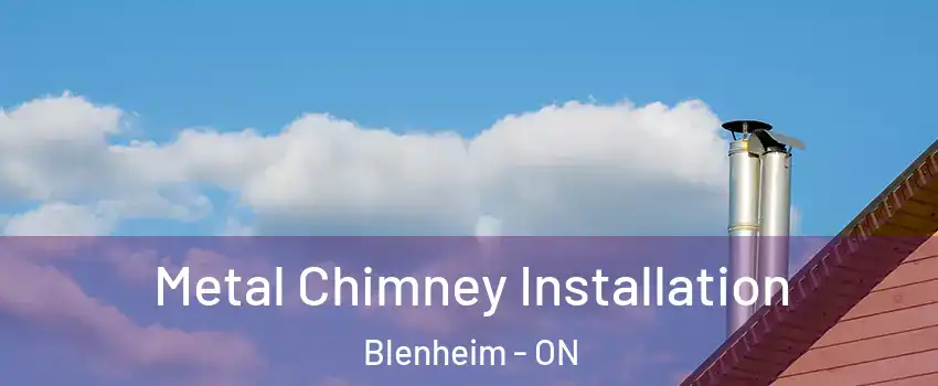  Metal Chimney Installation Blenheim - ON